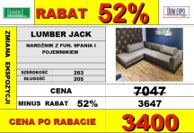 ETAP SOFA - NAROŻNIK LUMBER JACK Z FUNKCJĄ SPANIA I POJEMNIKIEM